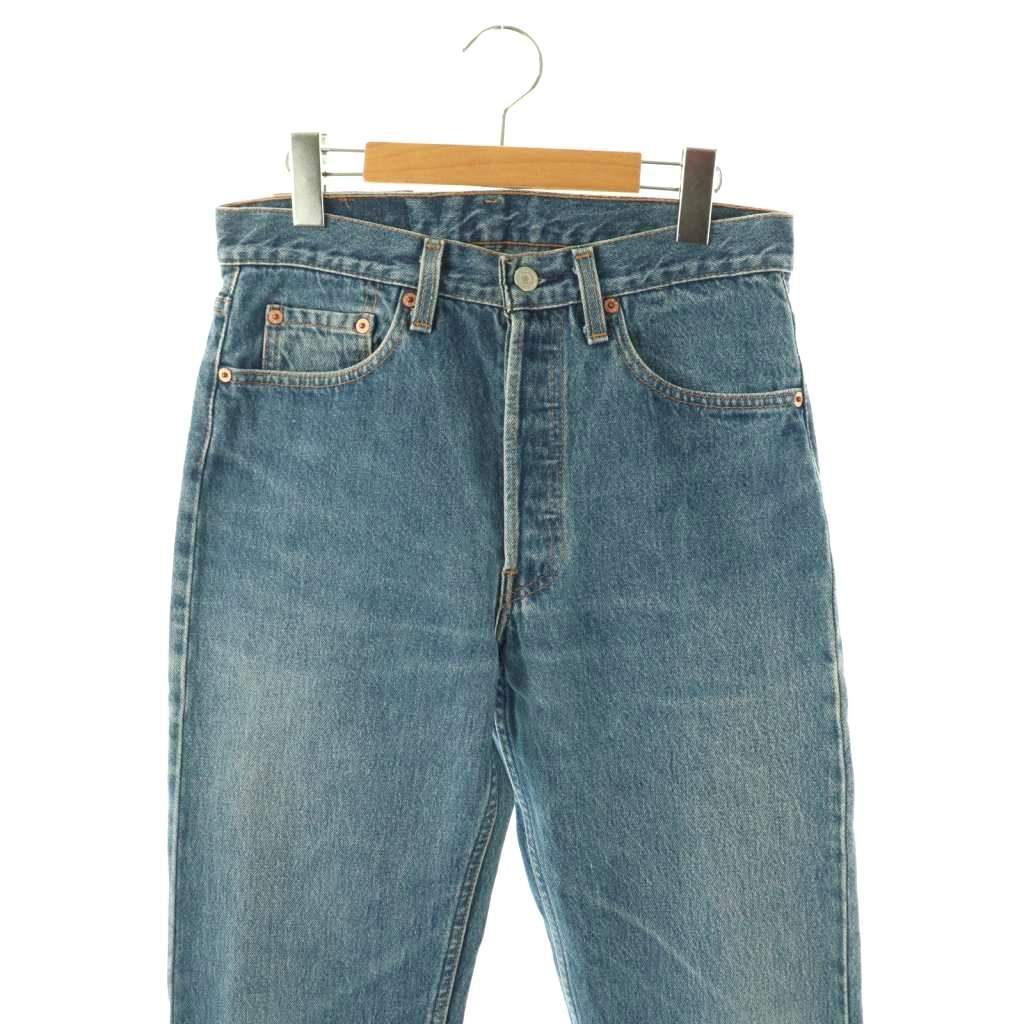 【中古】リーバイス Levi's 501デニムパンツ ジーンズ ボタン裏522 W31 ブルー 90S 501-0115 /DF ■OS ■AD メンズ 【ベクトル 古着】 260210
