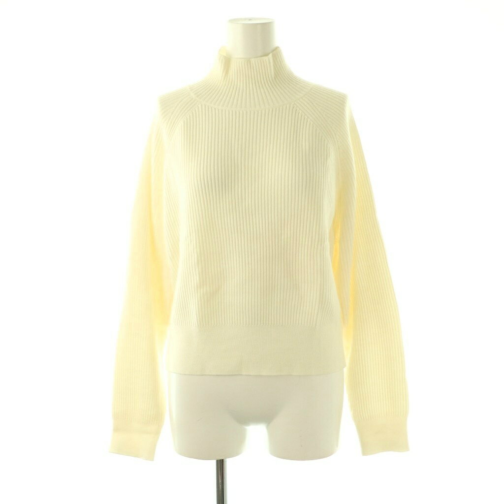 樂天商城 - 【中古】ボールジー BALLSEY トゥモローランド リンクスリブライトビルドネックプルオーバーニット カットソー 長袖 S アイボリー /DO ■OS レディース 【ベクトル 古着】 260216