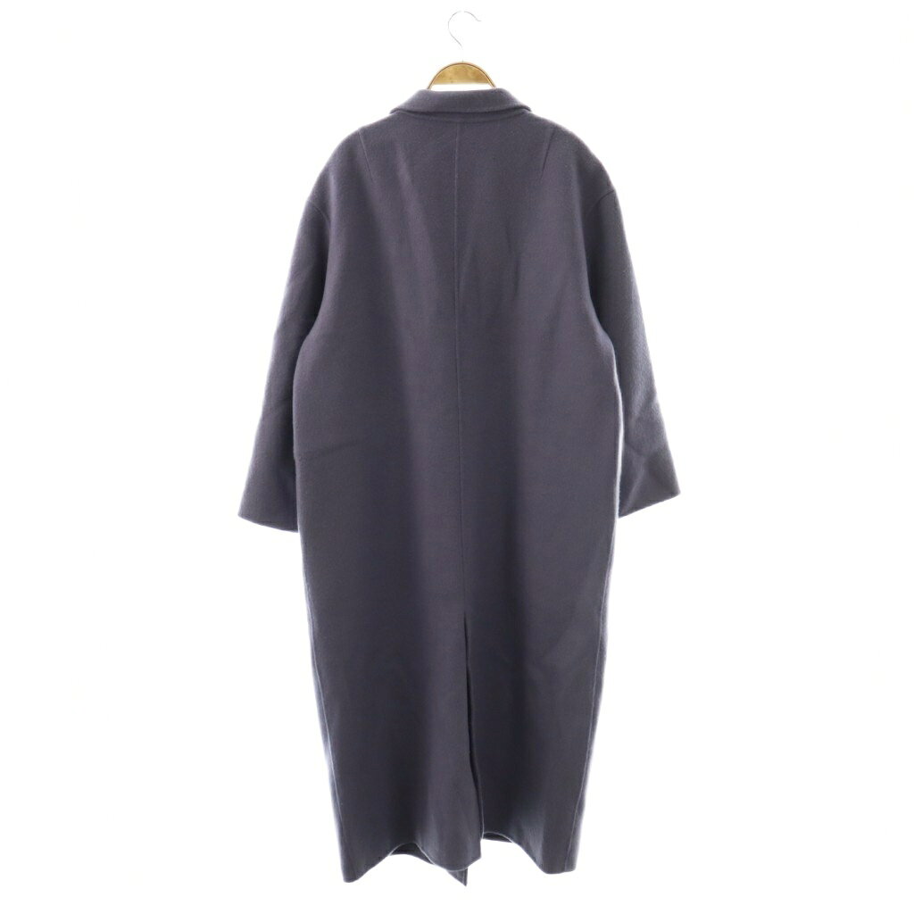 【中古】ミラオーウェン Mila Owen ウールチェスターコート アウター ロング F パープル /DF ■OS レディース 【ベクトル 古着】 260220 auc-vector-20749407 ブランド古着の買取販売ベクトル サンプル画像2