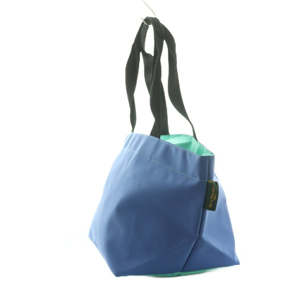 【中古】エルベシャプリエ Herve Chapelier ナイロン舟型ショルダーML ハンドバッ...