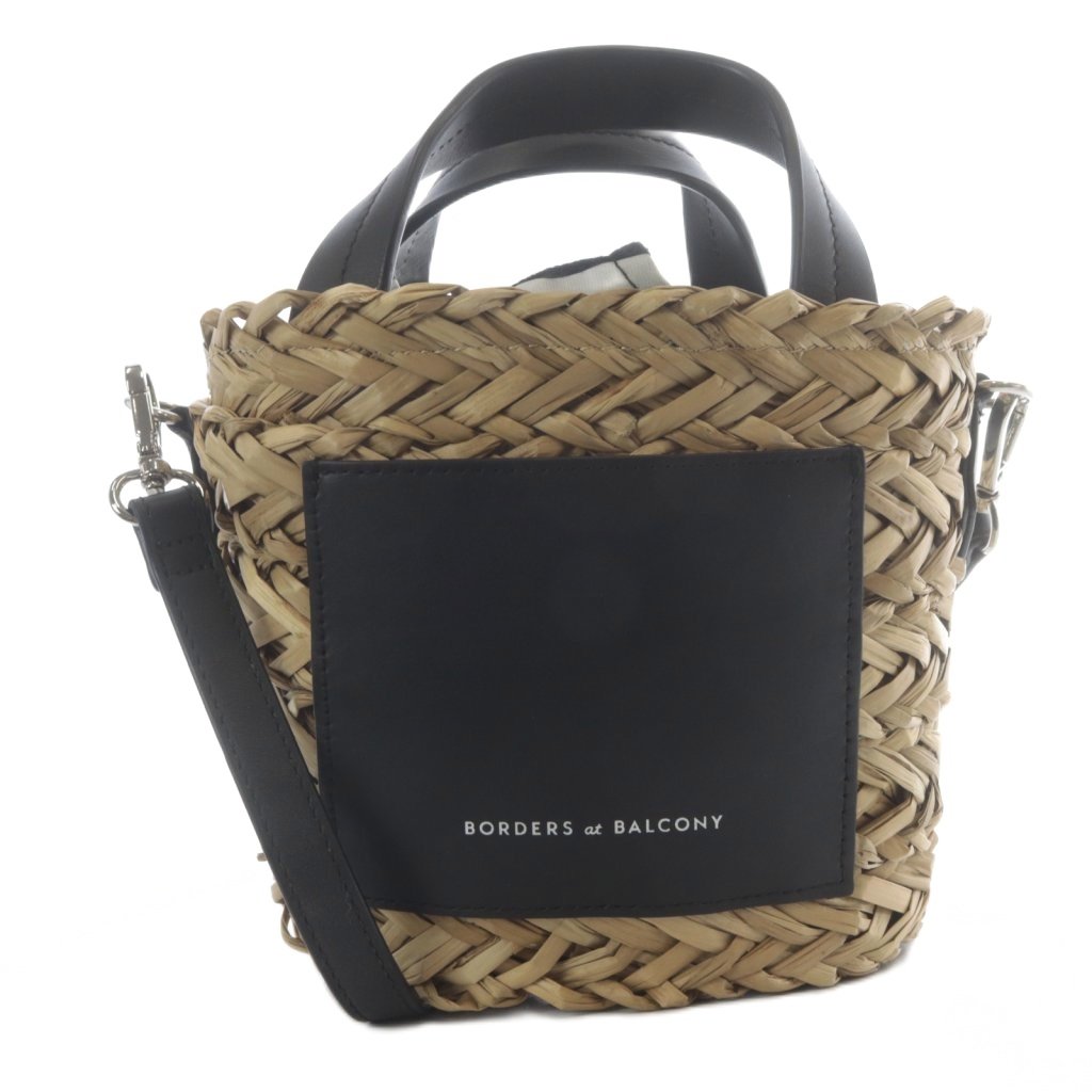 【未使用品】ボーダーズアットバルコニー かごトートバッグ 楽天市場】BORDERS AT BALCONY ボーダーズアットバルコニー（バッグ