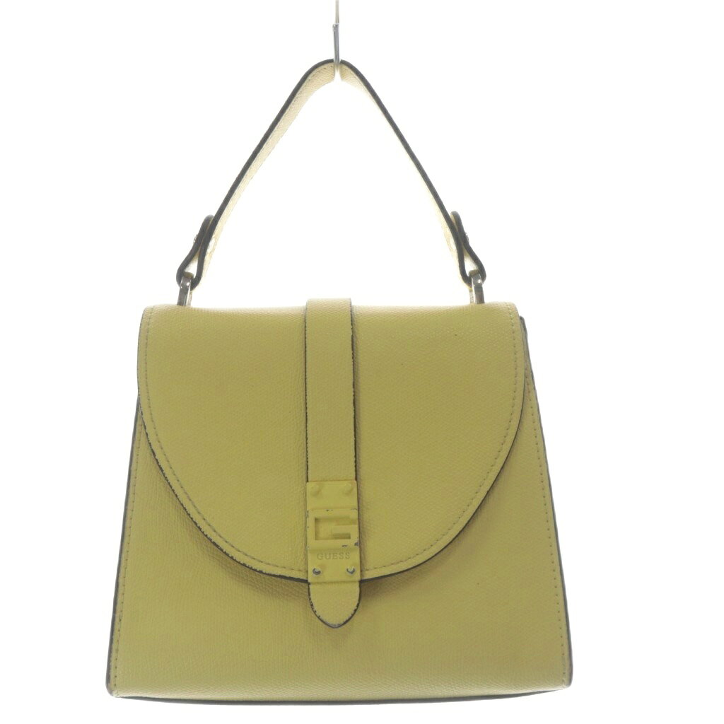 樂天商城 - 【中古】ゲス GUESS ハンドバッグ ワンハンドル レザー イエロー /YO30 レディース 【ベクトル 古着】 260225