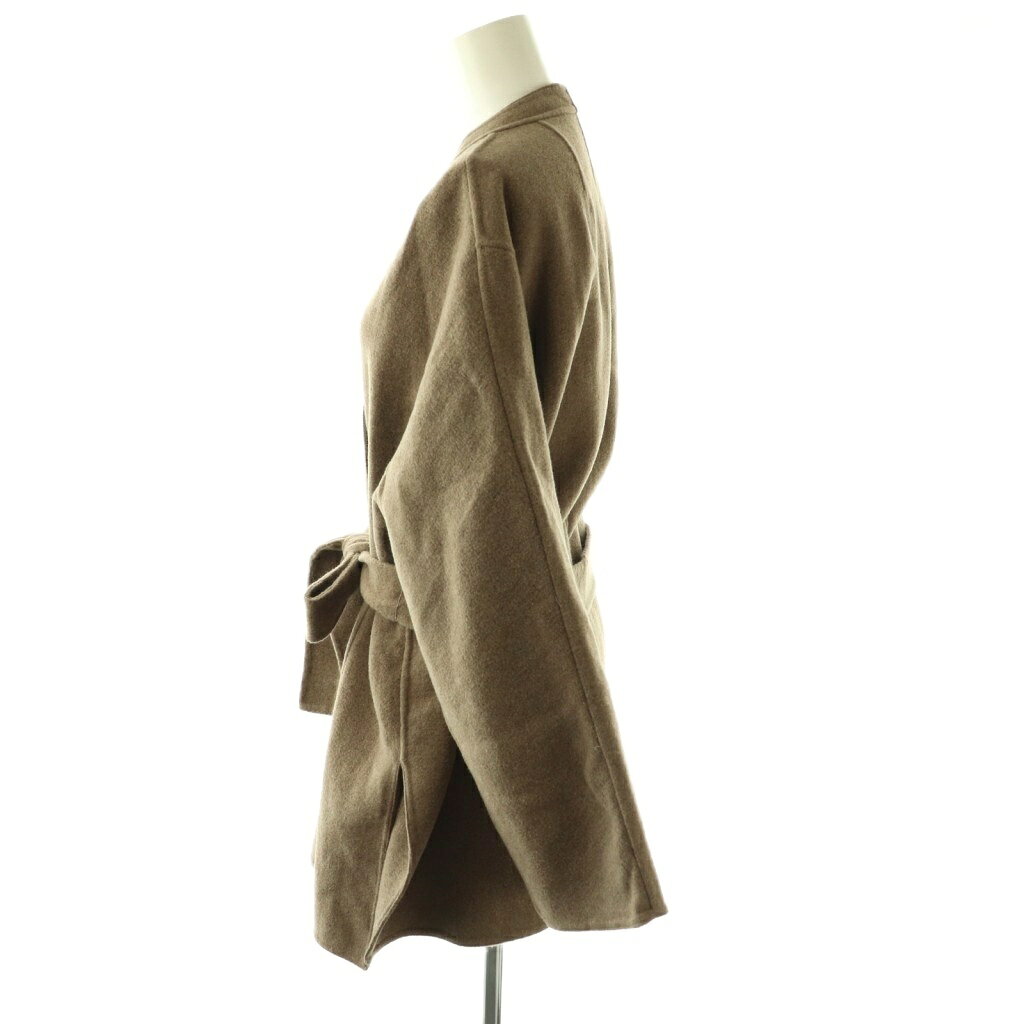 【中古】ミラオーウェン Mila Owen 24AW 2025年 HAPPY BOX リバーコート ノーカラー F ブラウン /HK ■OS レディース 【ベクトル 古着】 260302 auc-vector-20765903 ブランド古着の買取販売ベクトル サンプル画像3