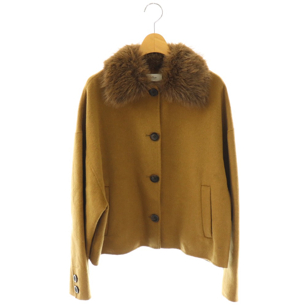 【中古】ミラオーウェン Mila Owen 25AW 2wayファーカラーリバーショートコート 1 キャメル /HK ■OS レディース 【ベクトル 古着】 260309 auc-vector-20783917 ブランド古着の買取販売ベクトル パッケージ画像