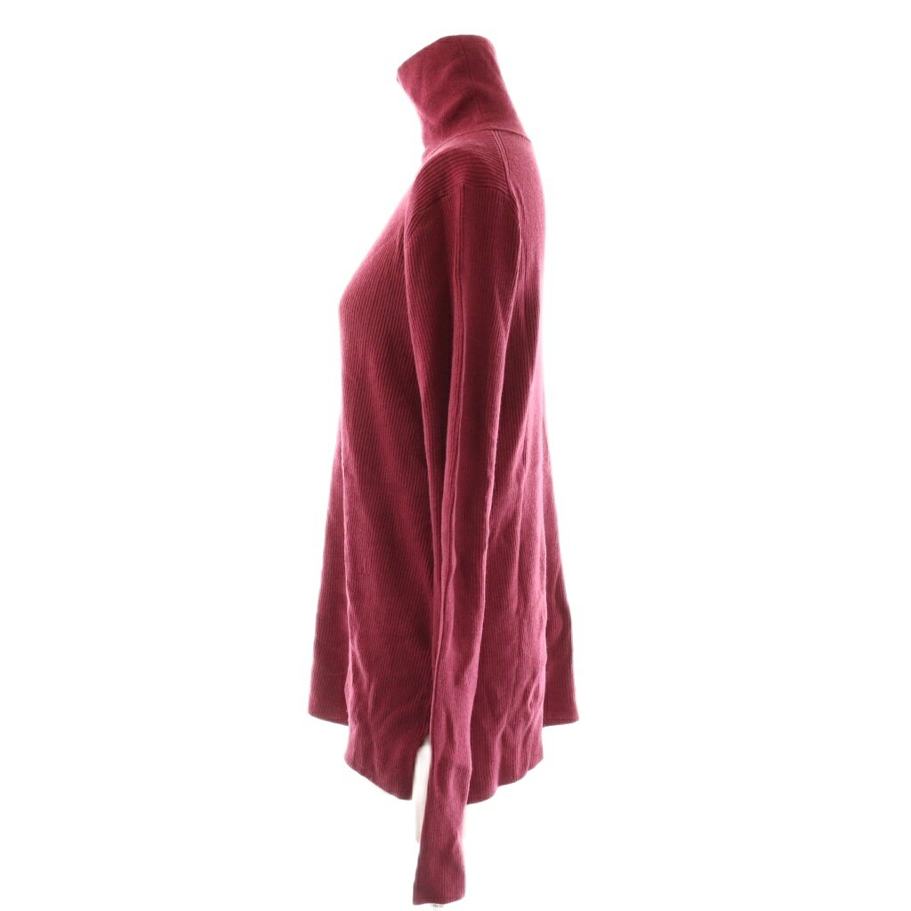 【中古】ミラオーウェン Mila Owen タートルネックリブニット ウール S ワインレッド バイオレット /OK ■OS レディース 【ベクトル 古着】 260311 auc-vector-20785644 ブランド古着の買取販売ベクトル サンプル画像3