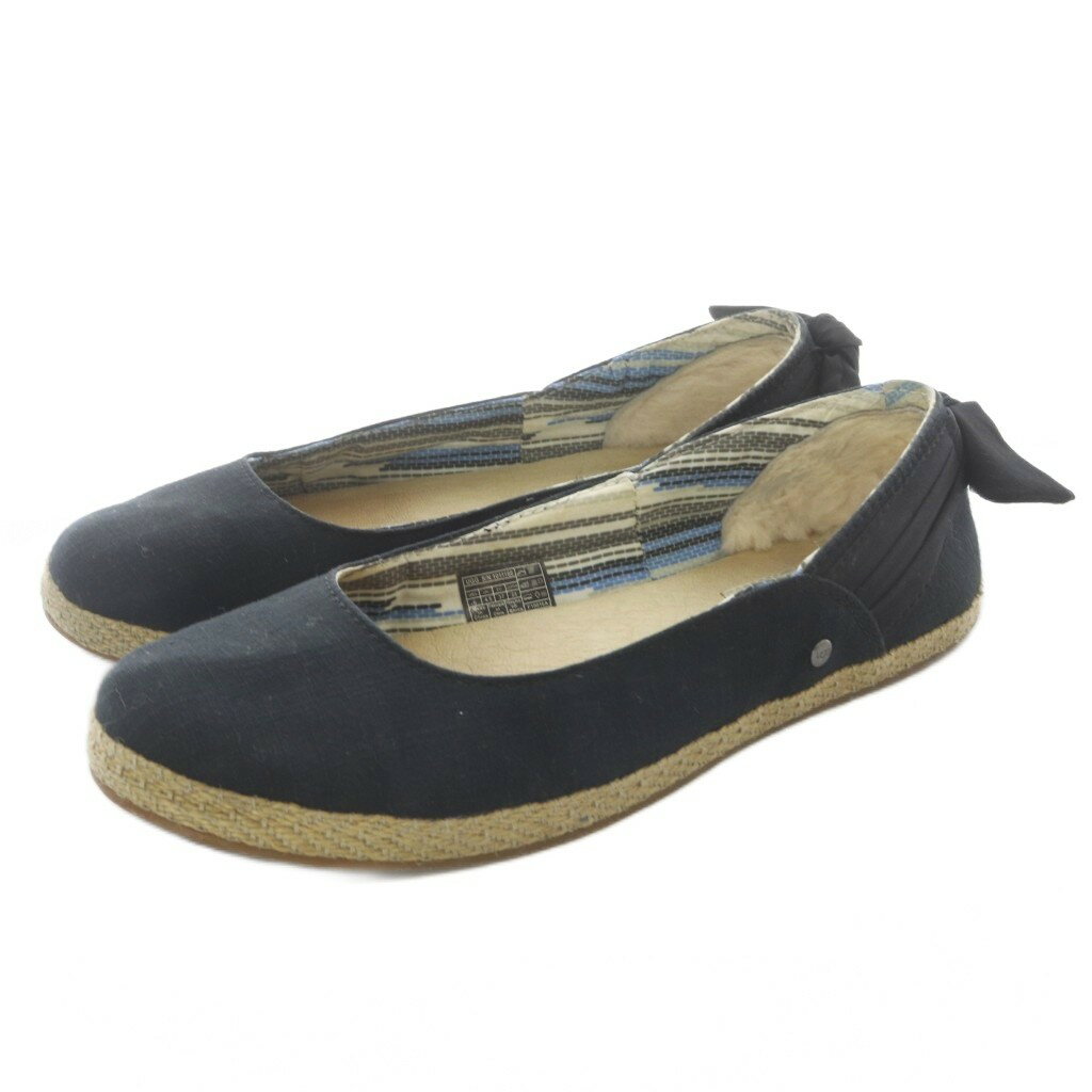 アグ オーストラリア UGG australia W PERRIE エスパドリーユ シューズ 23cm 紺 ネイビー 1011186 /SR レディース  260312