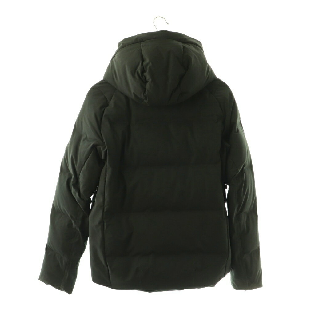 【中古】デサント DESCENTE ALLTERRAIN オルテライン 水沢ダウン ジャケット フード ジップアップ S 黒 ブラック DAMMGK30U /KU ■SH メンズ 【ベクトル 古着】 260316 2