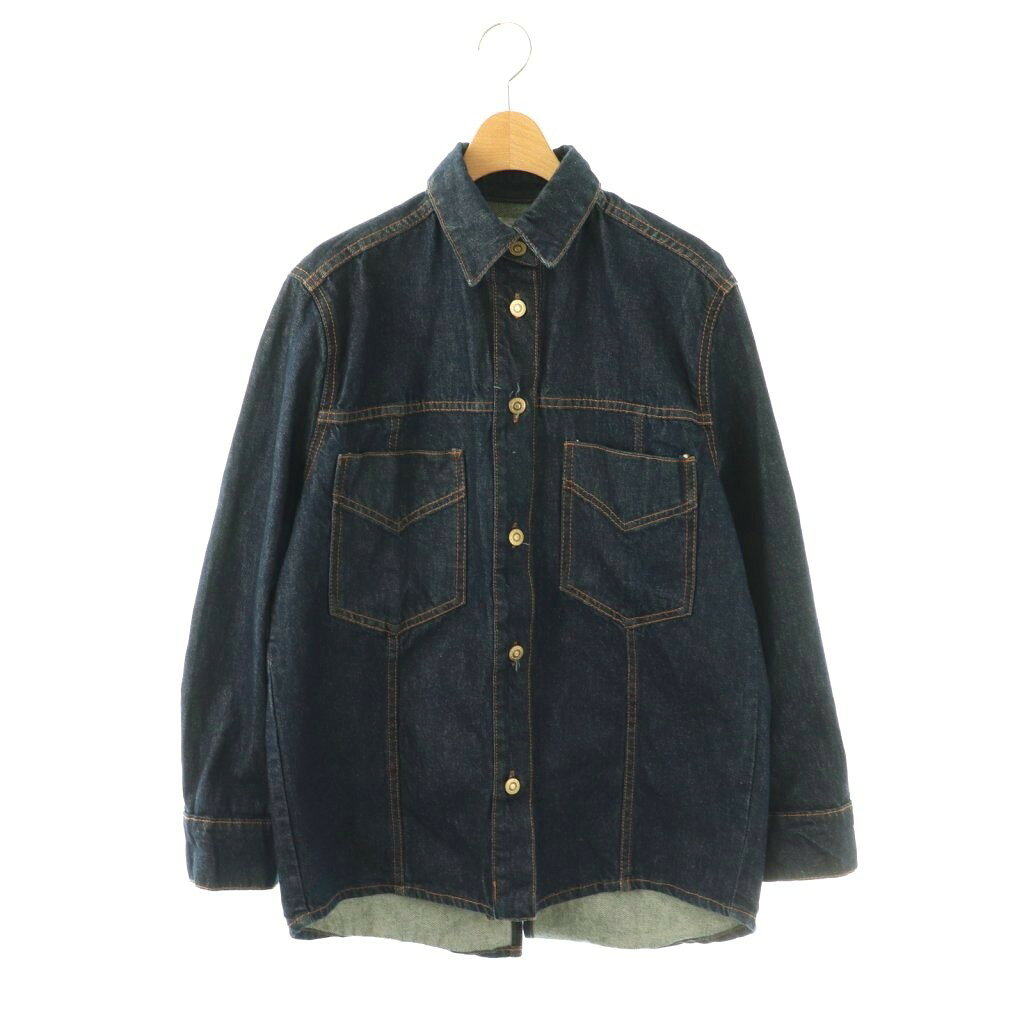 樂天商城 - 【中古】ザラ ZARA デニムジャケット Gジャン USAXS インディゴブルー /DO ■OS レディース 【ベクトル 古着】 260312
