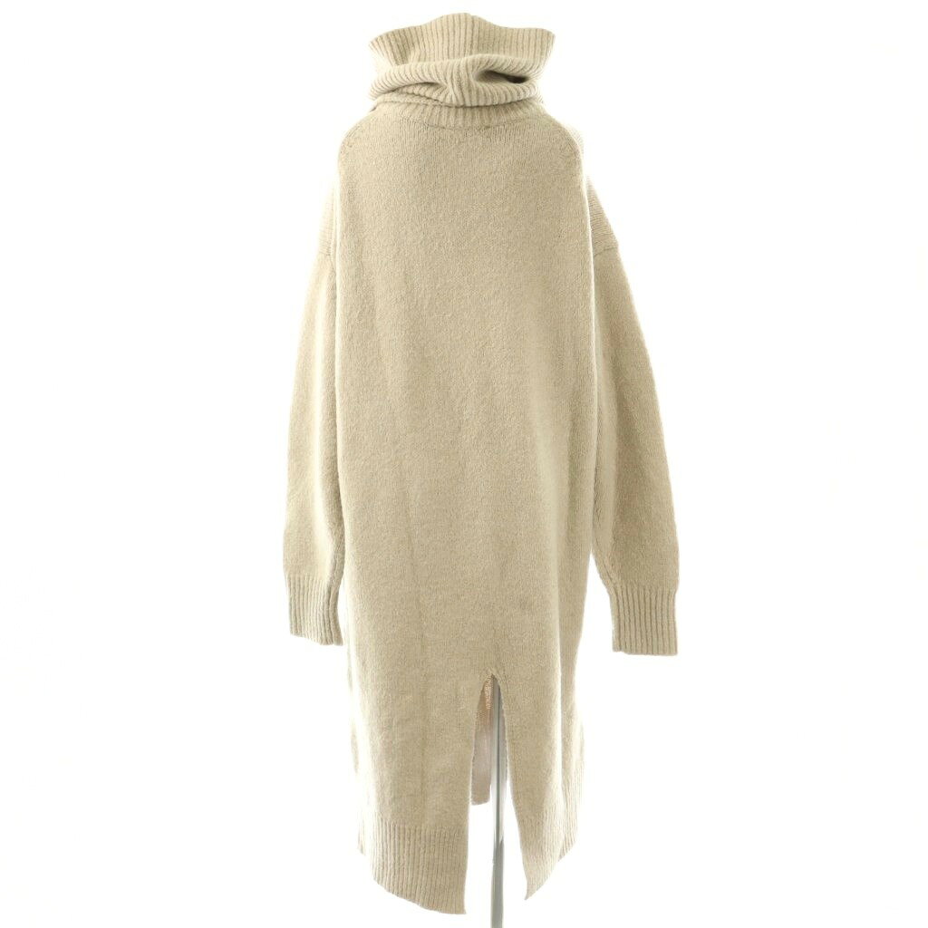 【中古】ミラオーウェン Mila Owen スヌード付き後ろスリットロングニット F グレー ベージュ /OK ■OS レディース 【ベクトル 古着】 260311 auc-vector-20785767 ブランド古着の買取販売ベクトル サンプル画像2