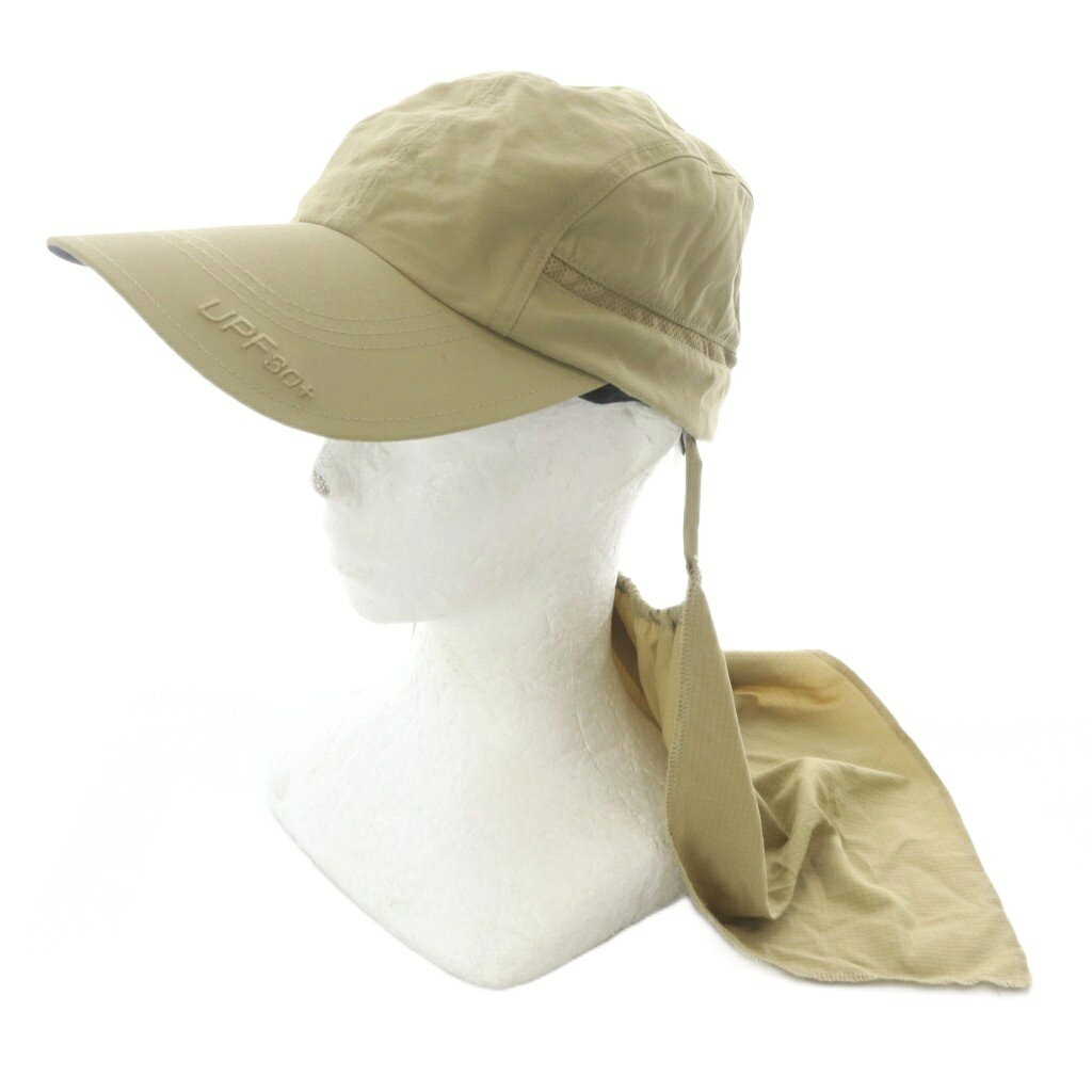 【中古】コロンビア Columbia UPF30+日よけメッシュキャップ 帽子 O/S カーキ /SR メンズ 【ベクトル 古着】 260323