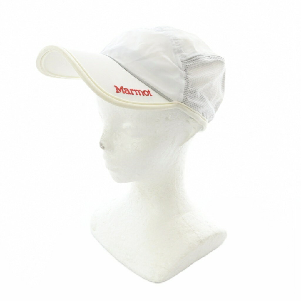 【中古】マムート MAMMUT ジェットキャップランニングキャップ 帽子 白 ホワイト /SR メンズ 【ベクトル 古着】 260323