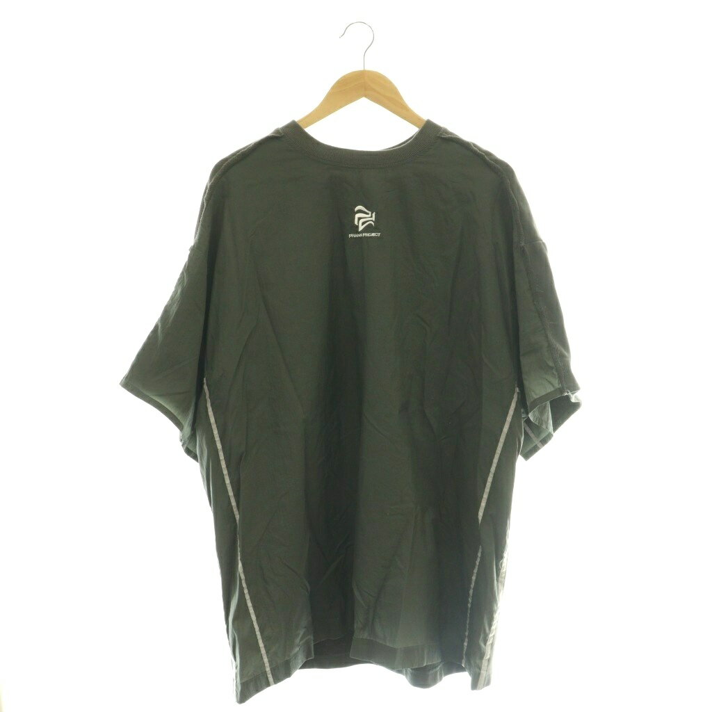 Three-Quarter - 【中古】プランクプロジェクト PRANK PROJECT オーバーサイズコンビネーショントップ 切替 F グレー /MY ■OS レディース 【ベクトル 古着】 260314