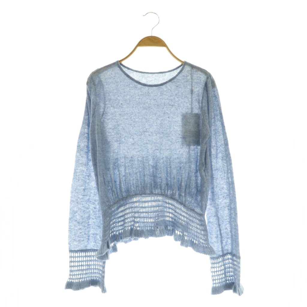 ameri vintage  ニット トップス 完売品 BUMPY MULTI BORDER KNIT TOP