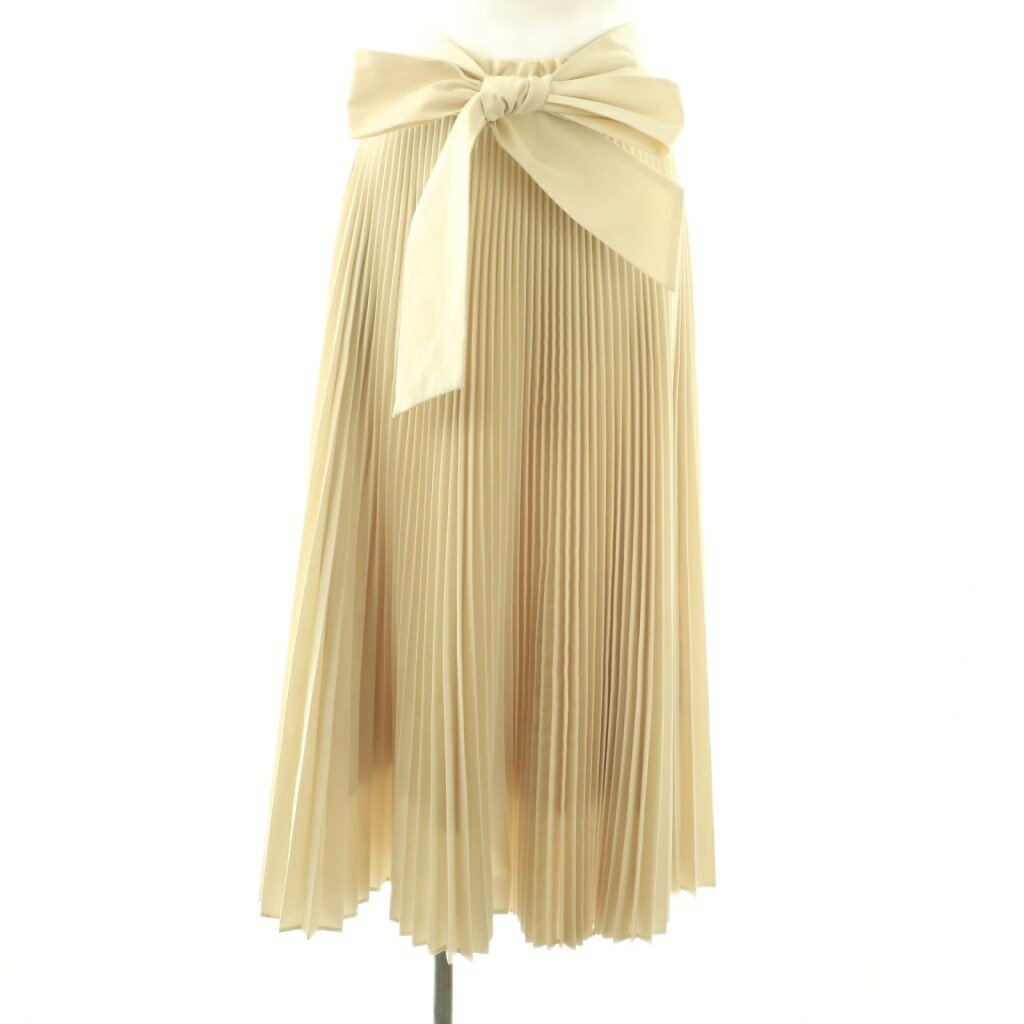 チョノ CHONO ファンクション プリーツ Function pleats ロングスカート アイボリー /SS ■OS ■SH レディース  260327