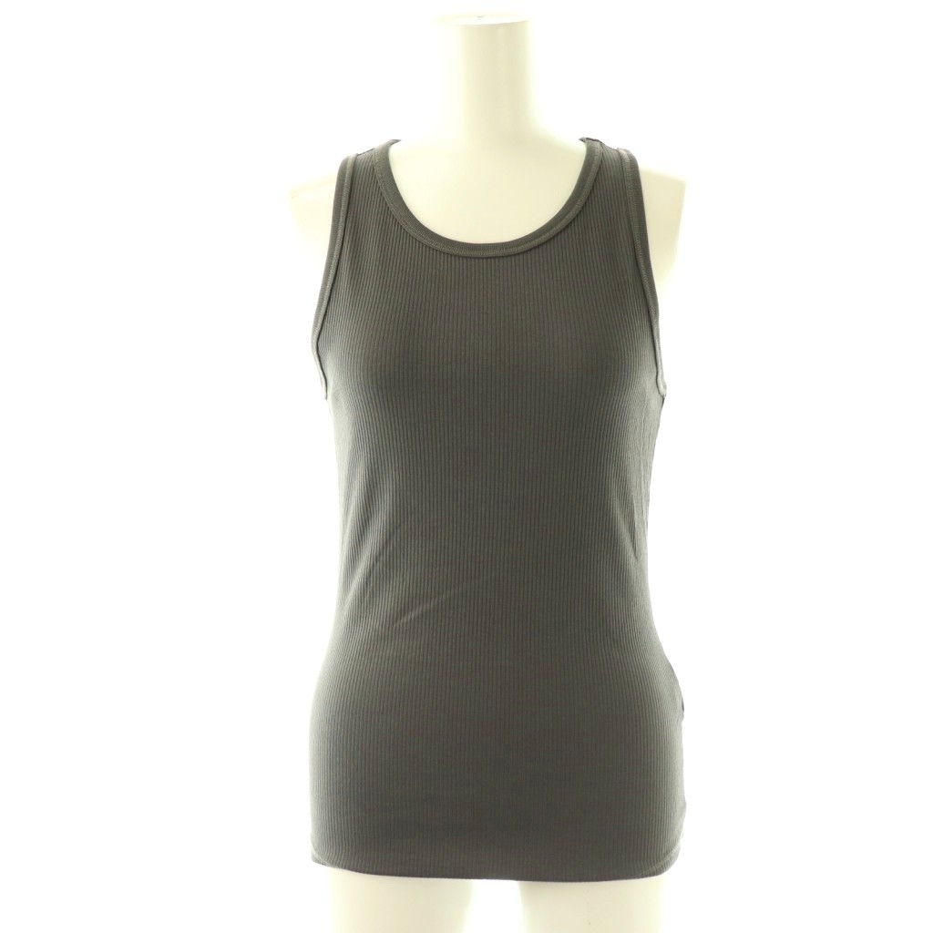 フィリッパコー FILIPPA K 25SS コットンリブタンクトップ LAppartement取扱 S グレー /MY ■OS ■SH レディース  260328