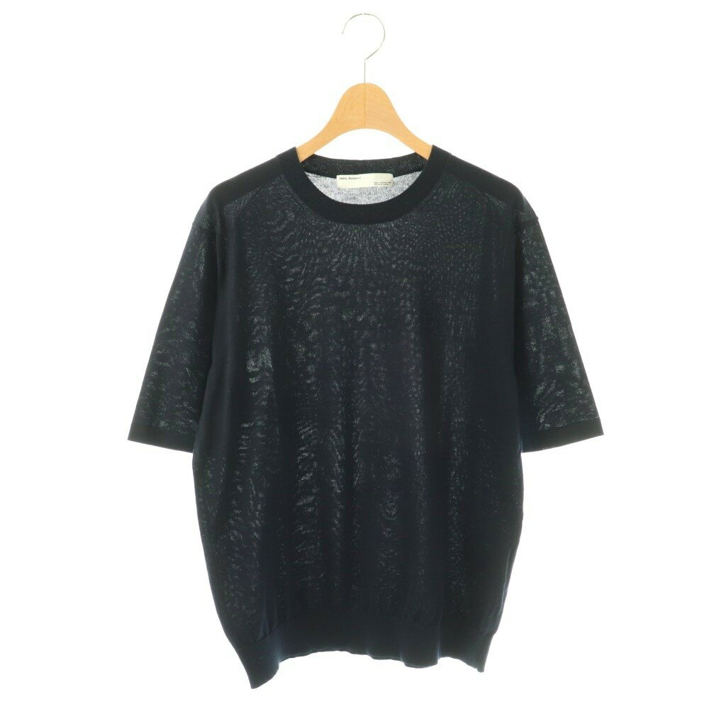 樂天商城 - 【中古】アパルトモン ドゥーズィエムクラス L'Appartement DEUXIEME CLASSE Knit Pullover ニット セーター 長袖 38 ネイビー /MY ■OS レディース 【ベクトル 古着】 260328