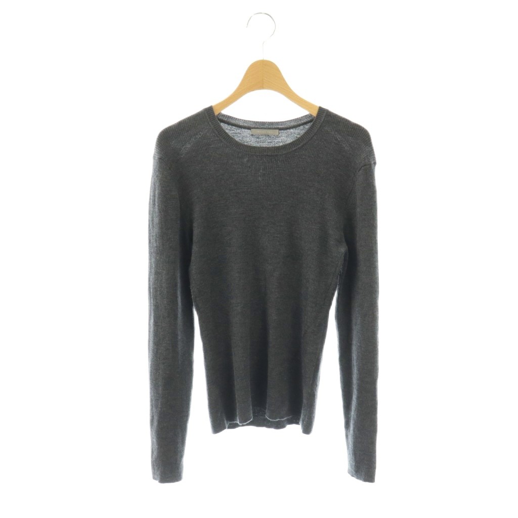 セオリーリュクス theory luxe 25AW SALFORD IVEY SWEATER ニット カットソー 長袖 40 グレー /DO ■OS レディース  260406
