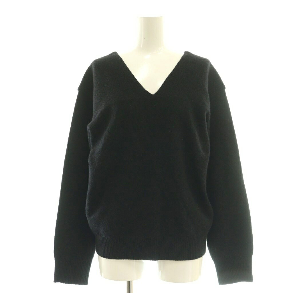 【中古】ノイス NOICE 25AW OFF-SHOULDER WOOLBLEND KNIT ニット セーター Deuxieme Classe取り扱い ブラック /DF ■OS レディース 【ベクトル 古着】 260408