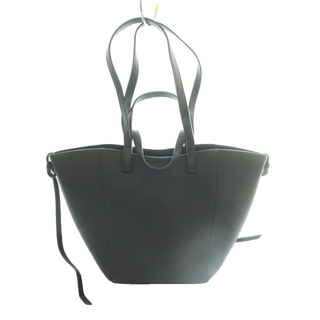 【中古】B&Y ユナイテッドアローズ BEAUTY&YOUTH ビューティー&ユース ジップポケット 2ハンドル トートバッグ ハンド 2WAY 黒 ブラック /SS ■OS レディース 【ベクトル 古着】 260413