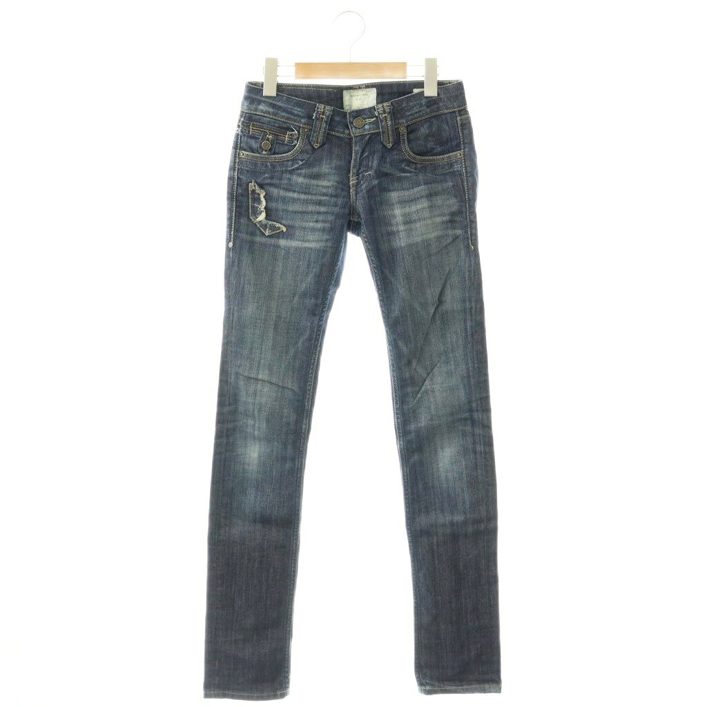 [중고] 태버니티 소 청바지 TAVERNITI SO JEANS ARCHIVE JANIS 13 로우라이즈 데님 팬츠 청바지 24 블루 / HK ■OS ■SH 레이디스 [벡터 헌옷] 260407
