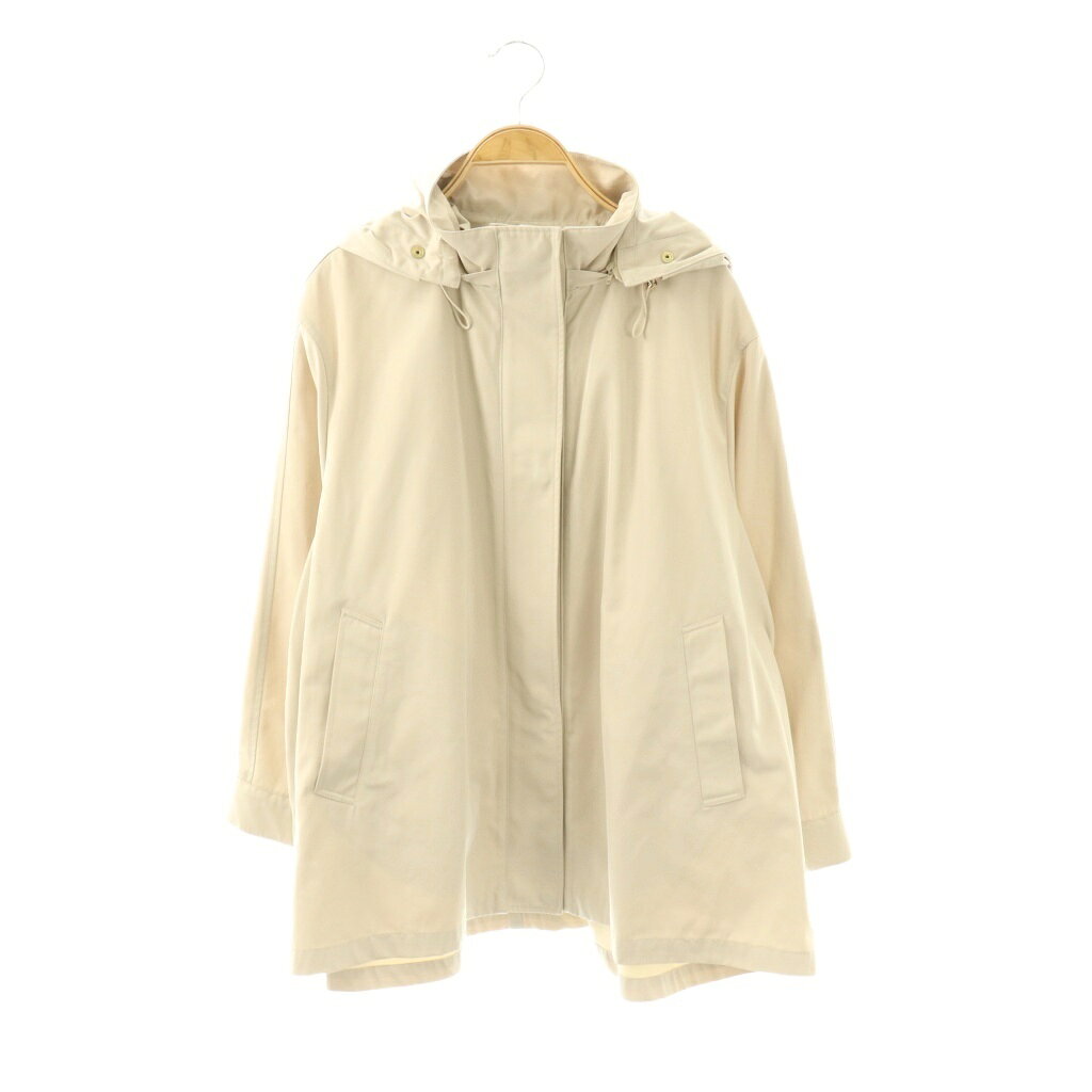 【中古】23区 オンワード樫山 25SS 撥水加工 ライトツイル フーディーアウター ブルゾン ジャケット 36 ベージュ /SY ■OS レディース 【ベクトル 古着】 260407 auc-vector-20848209 ブランド古着の買取販売ベクトル パッケージ画像