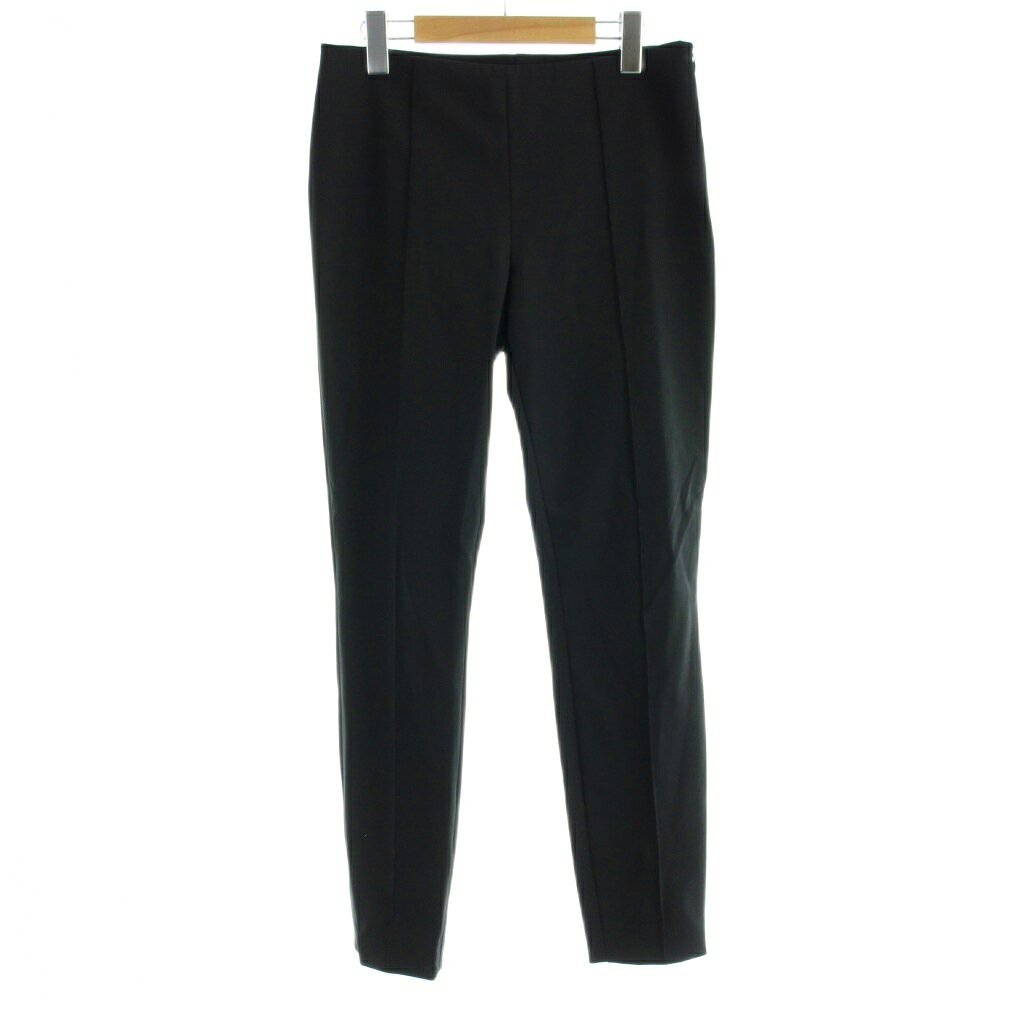 【中古】エスカーダ ESCADA パンツ 36 黒 ブラック センタープレス 無地 フルレングス /AB ■OS レディース 【ベクトル 古着】 260408