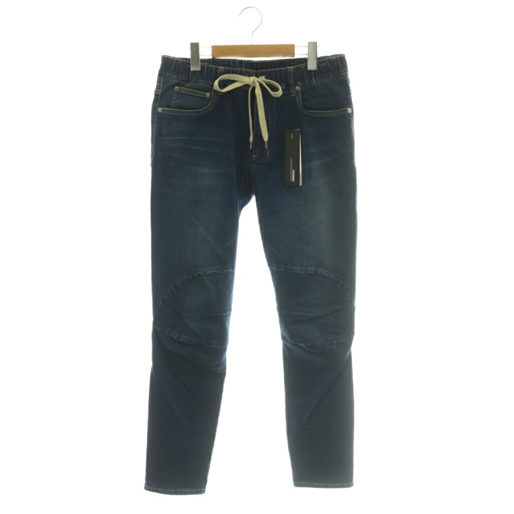 [중고]미사용품 어태치먼트 ATTACHMENT STRETCH DENIM BIKER EASY JEANS 데님 팬츠 청바지 4 감색 AP11-201 /MI ■OS ■SH 맨즈 [벡터 헌옷] 260410