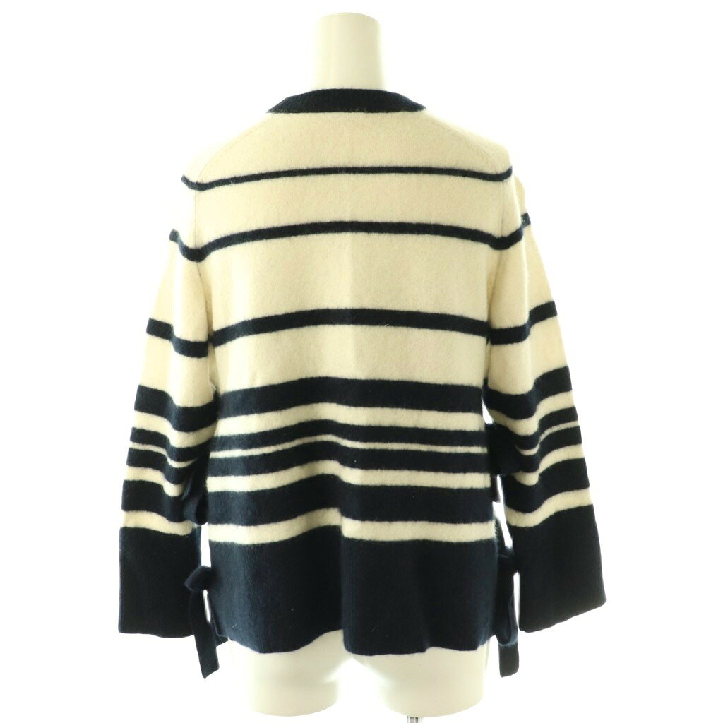 【中古】ミラオーウェン Mila Owen ボーダーカシミヤセーター ニット 長袖 0 ネイビー オフホワイト /DO ■OS レディース 【ベクトル 古着】 260420 auc-vector-20873015 ブランド古着の買取販売ベクトル サンプル画像2