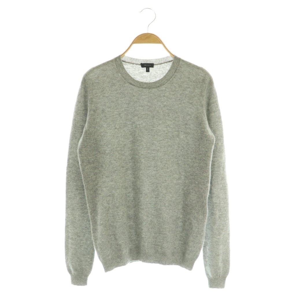 セオリー Theory 24AW NEW BASIC CA CIRUS カシミヤニットセーター 長袖 S グレー /MY ■OS レディース  260416