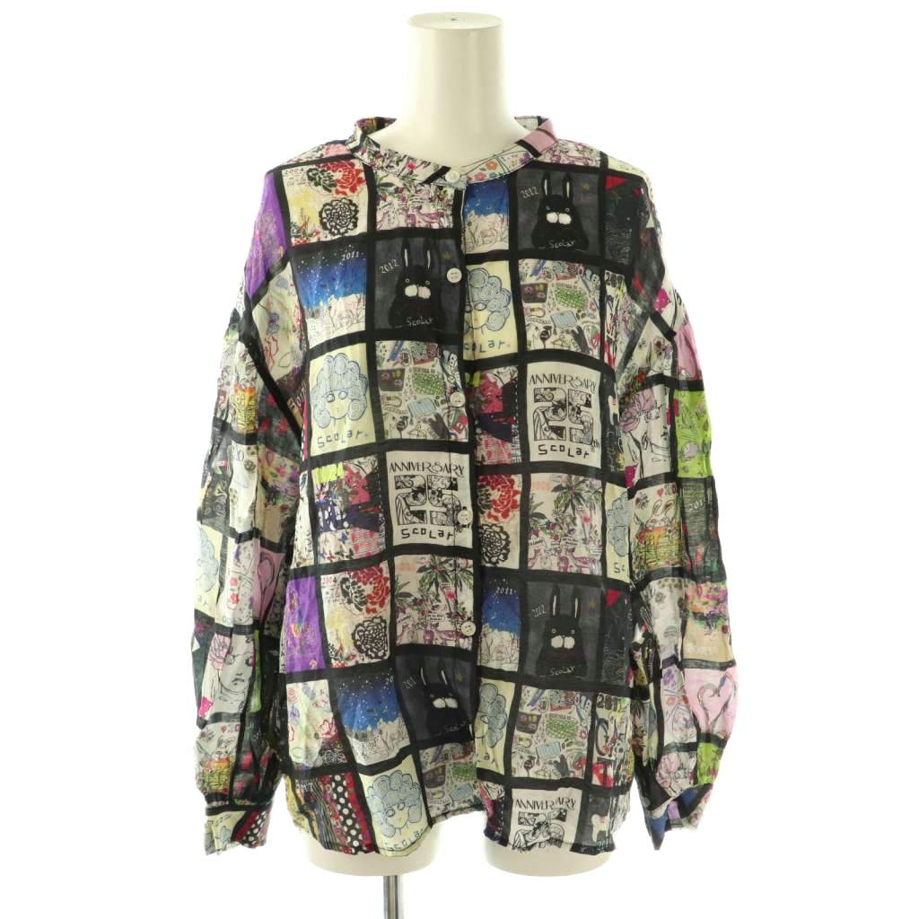 【中古】スカラー ScoLar 長袖 シアー