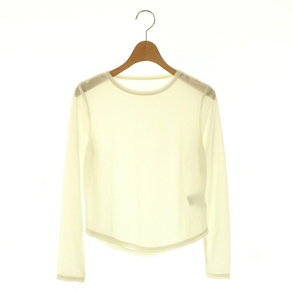 Other - 【中古】エストラータ STRATA シアートリコットベロアロンT 長袖 F オフホワイト /SY ■OS レディース 【ベクトル 古着】 260420