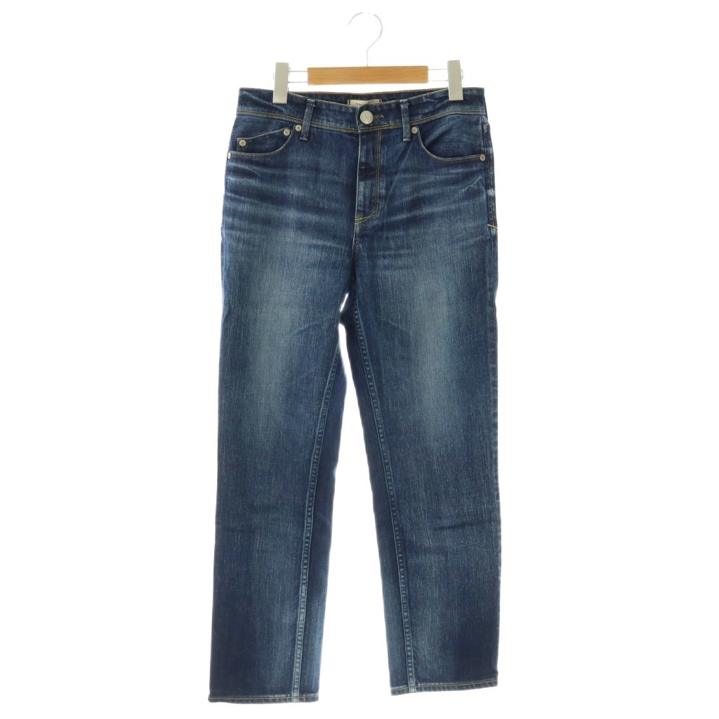 [Used] Yanuk ANNETTE Straight Denim Jeans, Zipper Fly, Size 25, Navy /NR ■OS Women's [Vector Used Clothing] 260425