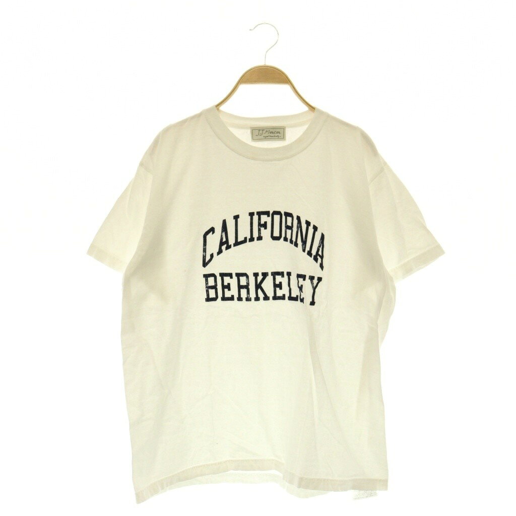 ジェイジェイマーサー J.J.Mercer フロッキーロゴTシャツ 半袖 M ホワイト /MY ■OS レディース  260512