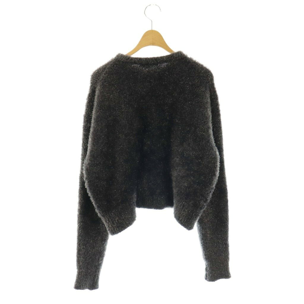【中古】ミラオーウェン Mila Owen クルーネックラメニットカーデ カーディガン 長袖 0 グレー /HS ■OS レディース 【ベクトル 古着】 260428 auc-vector-20897561 ブランド古着の買取販売ベクトル サンプル画像2