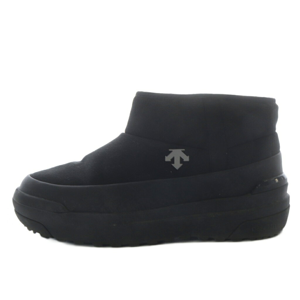 デサント DESCENTE 25AW for RELUME DTRACE UNC MID ブーツ ショート 24cm ブラック /YO33 レディース  260508