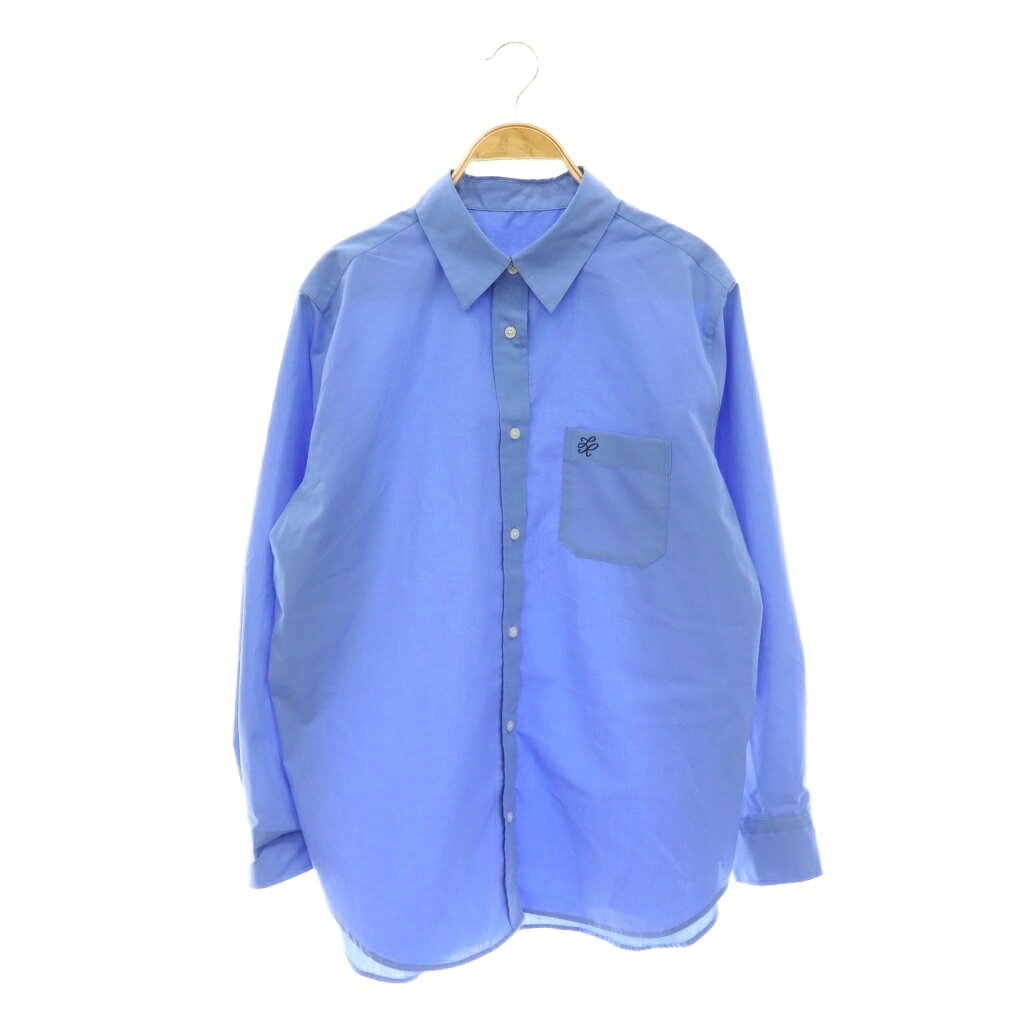 【中古】ロペピクニック ROPE Picnic 25AW オーセンティックシャツ ブラウス F ブルー /CX ■OS レディース 【ベクトル 古着】 260518 auc-vector-20919164 ブランド古着の買取販売ベクトル パッケージ画像