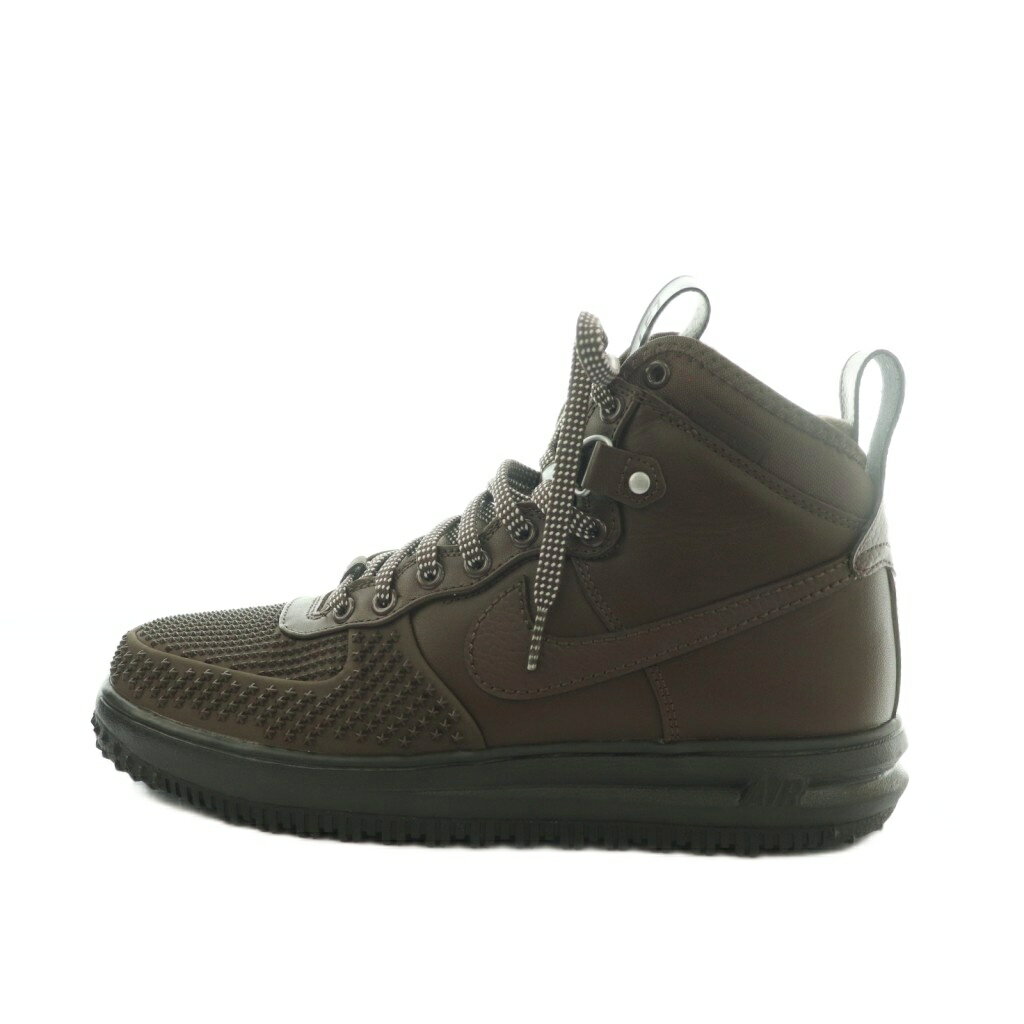 ナイキ NIKE Lunar Force 1 "Baroque Brown/Black/Metallic Silver" ハイカットスニーカー シューズ US9 27.0cm DZ5320-201 /MI ■OS ■AD メンズ 260519