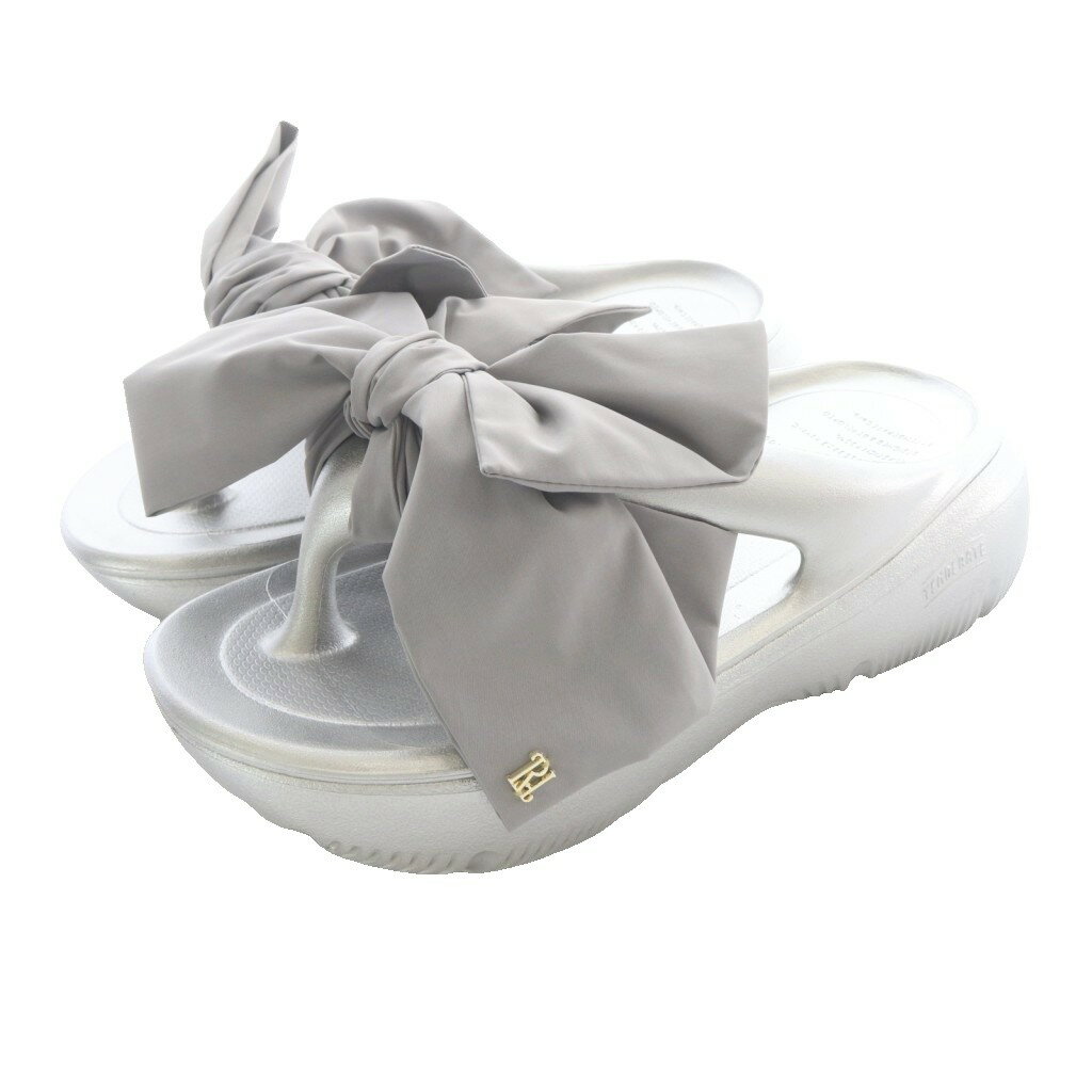 フレイアイディー FRAY I.D TAW&TOE Zerovity Plumpy サンダル 23cm シルバー色 /SR レディース  260528