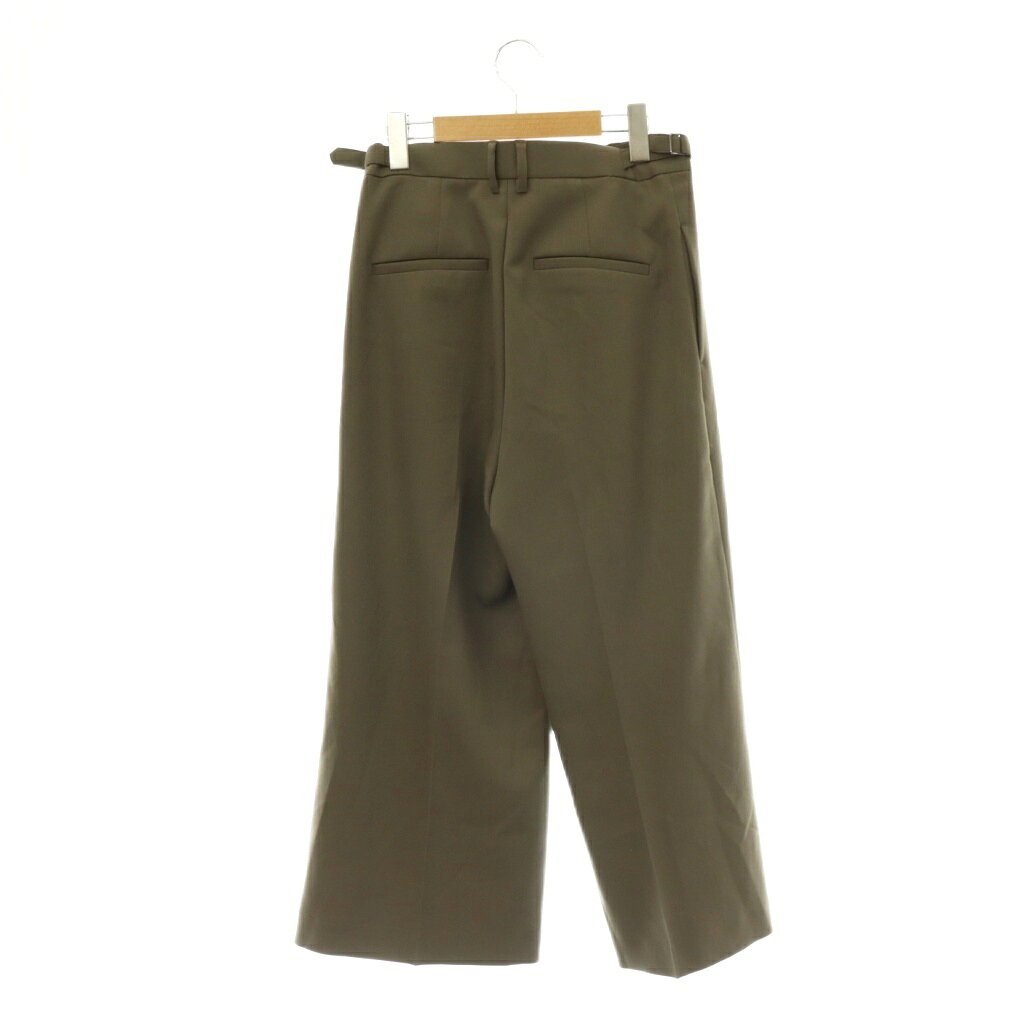 【中古】ミラオーウェン Mila Owen 25AW ウエストベルト タックワイドパンツ センタープレス 0 モカ /HS ■OS レディース 【ベクトル 古着】 260531 auc-vector-20998255 ブランド古着の買取販売ベクトル サンプル画像2