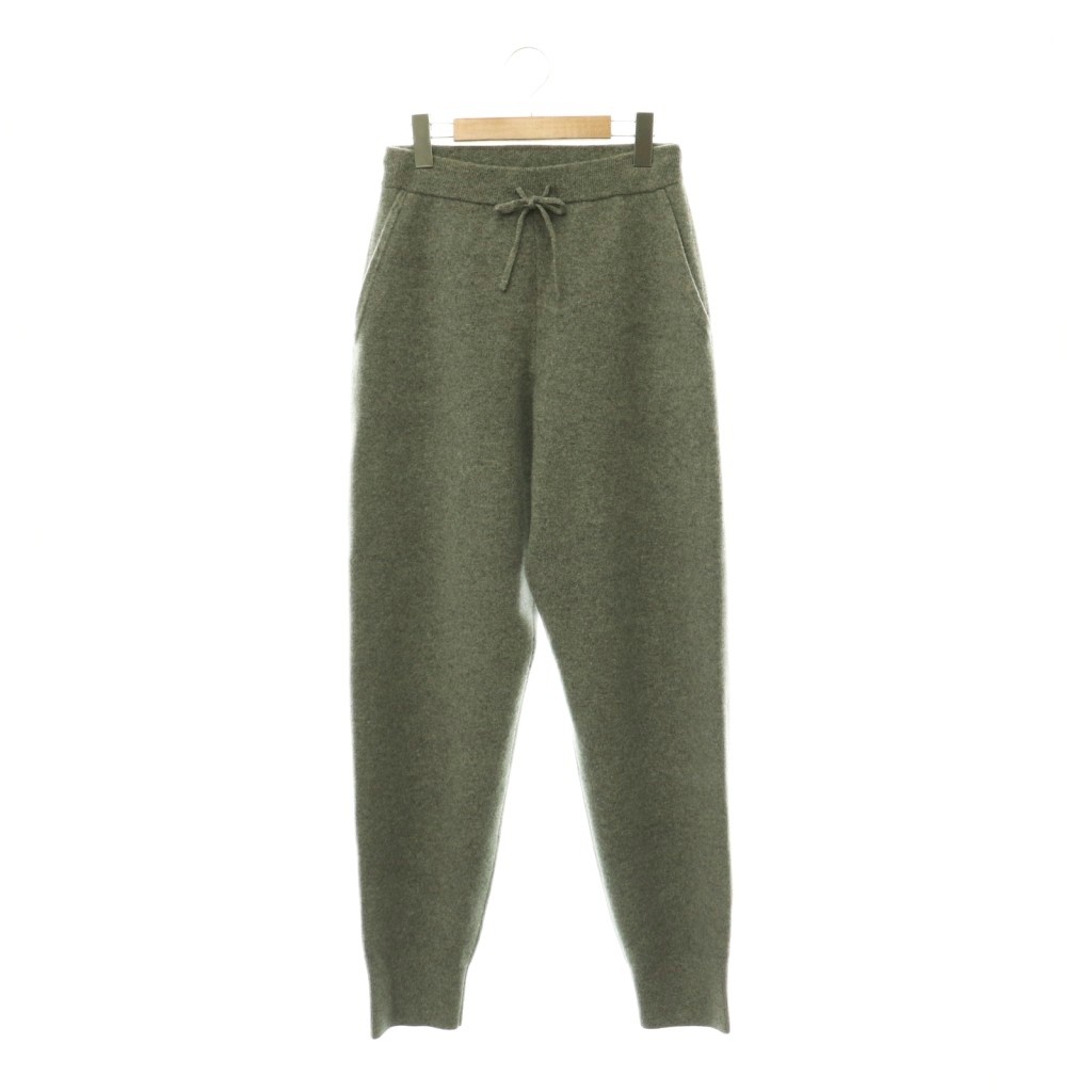 アパルトモン ドゥーズィエムクラス L'Appartement DEUXIEME CLASSE 24AW GRAY KNIT JOGGER PANTS ニット ジョガーパンツ グレー /DF ■OS レディース  260604
