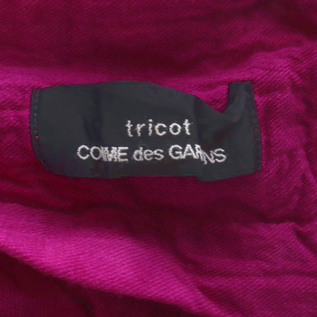 【中古】トリココムデギャルソン tricot COMME des GARCONS ストール フリル パープル TF-K402 /YO36 【ベクトル 古着】 260530 2