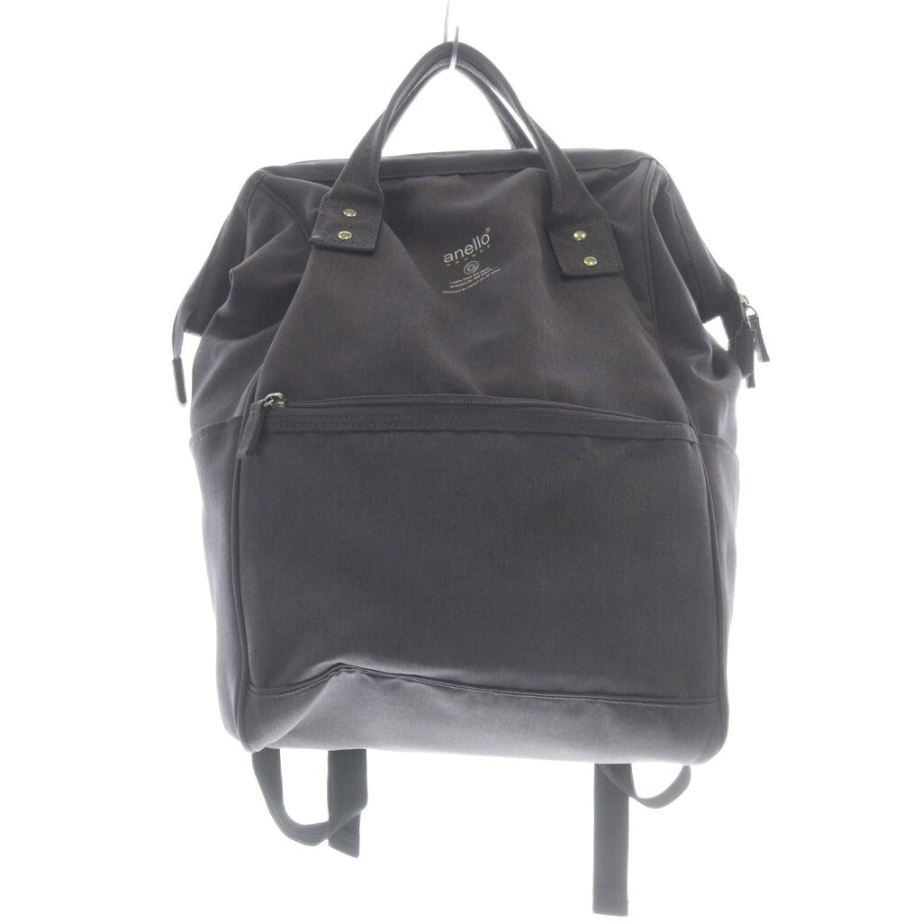 【中古】アネロ anello リュックサック ロゴ グレー /SR レディース 【ベクトル 古...