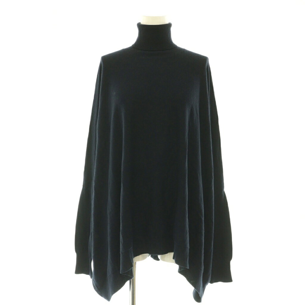 アパルトモン ドゥーズィエムクラス L'Appartement DEUXIEME CLASSE T/N Volume Knit ニット セーター プルオーバー タートルネック 紺 ネイビー /CX ■OS レディース  260601