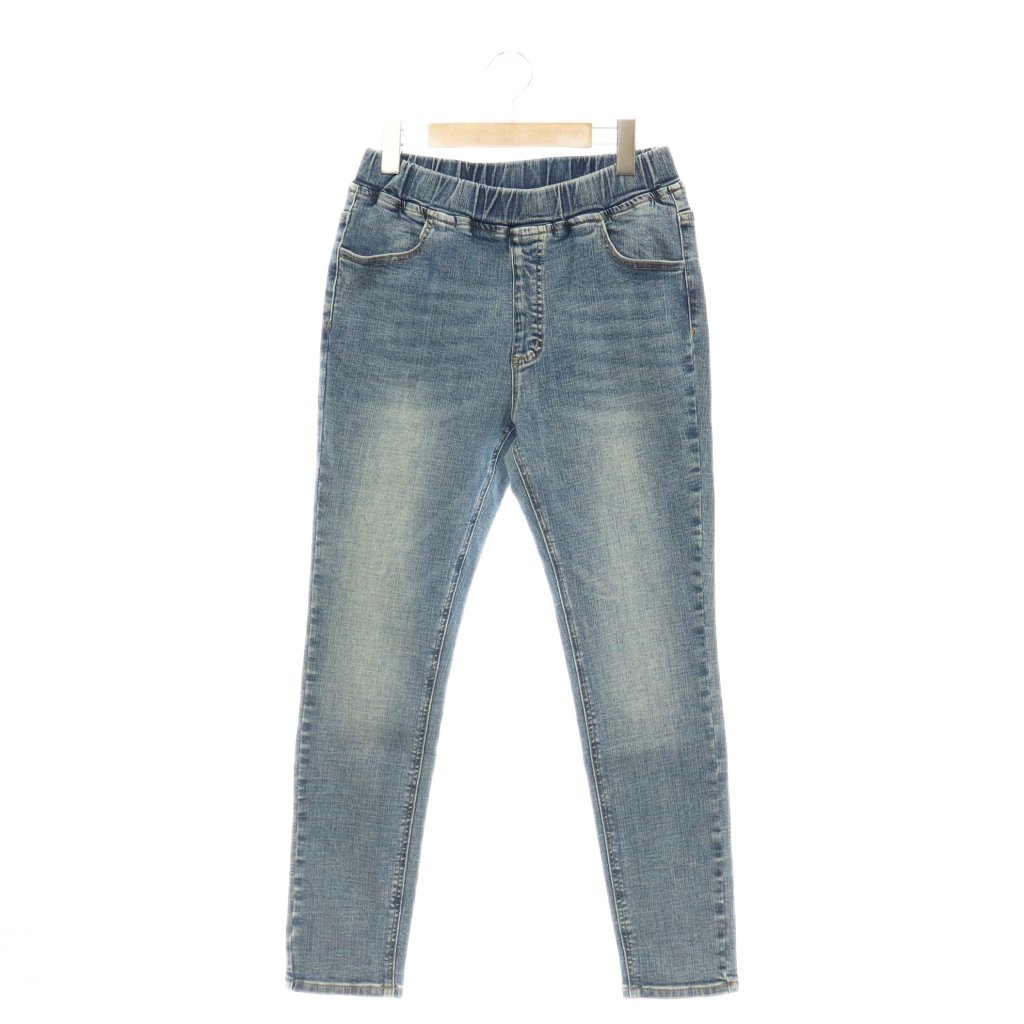 【中古】未使用品 ビアズリー BEARDSLEY ガリャルダガランテ 24SS デニムパギンス イージー テーパード ストレッチ 1 インディゴ /HS ■OS レディース 【ベクトル 古着】 260610