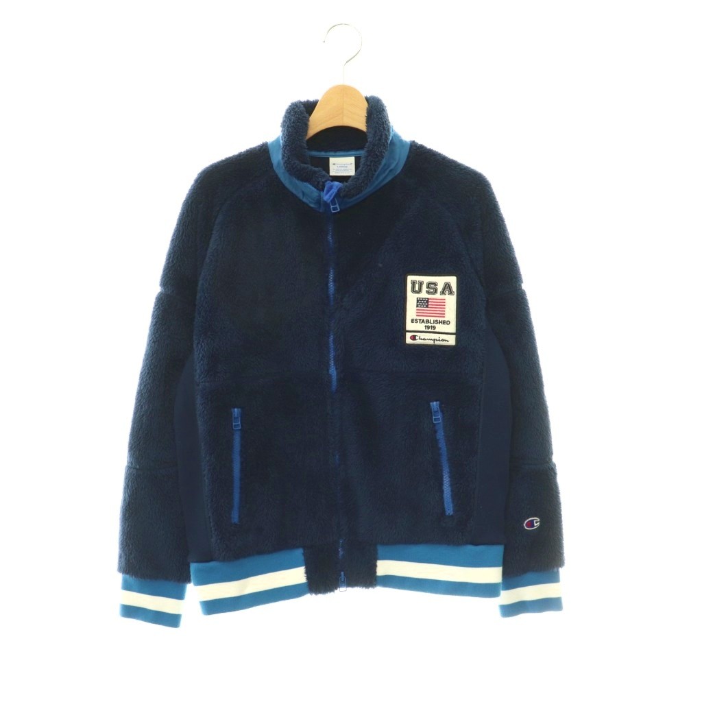 超希少　超美品　当時のタグ付き　チャンピオン中ボアジャケット　ヴィンテージ 楽天市場】チャンピオン ボア ジャケットの通販