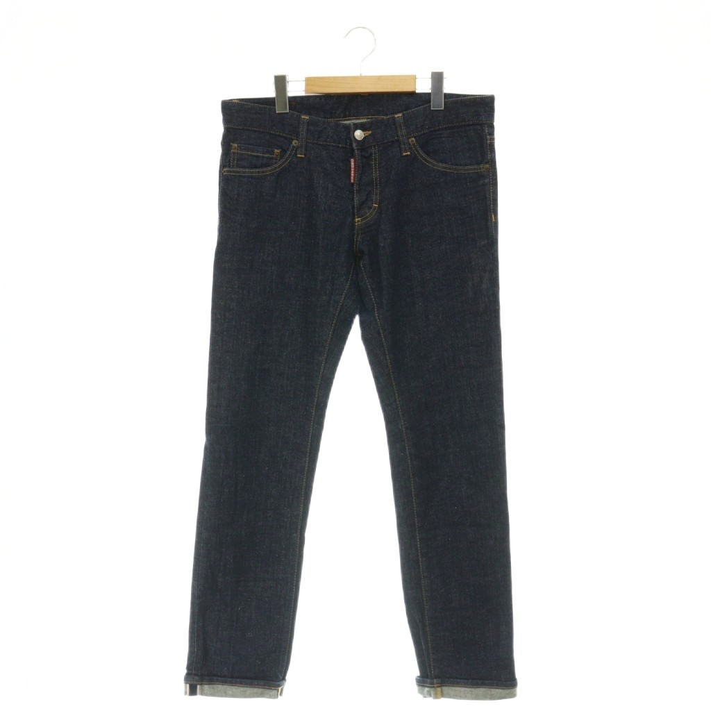 [Used] Dsquared2 Denim Jeans, Tapered, Button Fly, Size 48, Blue /HK ■OS Men's [Vector Used Clothing] 260622