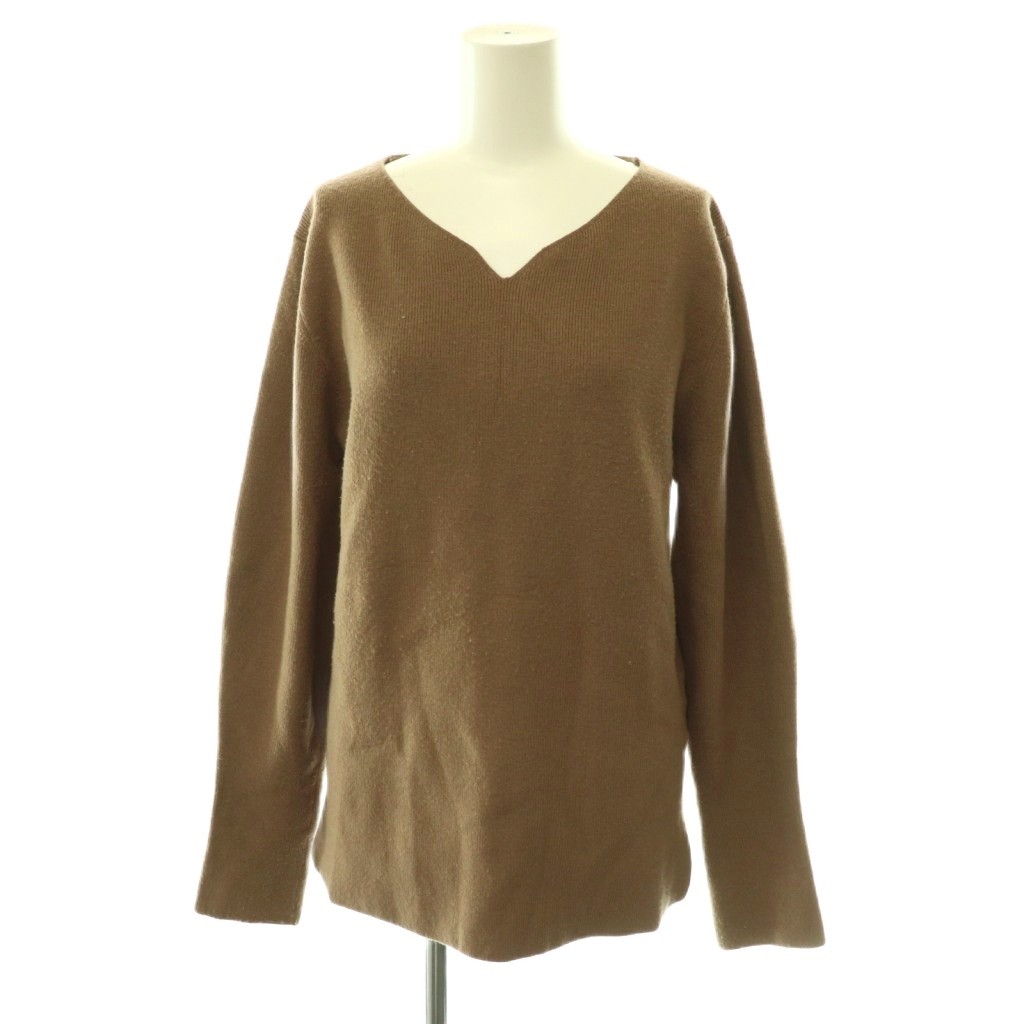 【中古】ミラオーウェン Mila Owen ニット セーター 長袖 1 茶 ブラウン /NR ■OS ■MA レディース 【ベクトル 古着】 260619 auc-vector-21044422 ブランド古着の買取販売ベクトル パッケージ画像