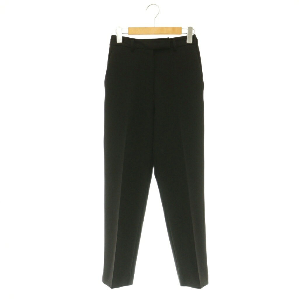 【中古】ミラオーウェン Mila Owen 24AW センタープレステーパードパンツ スラックス 0 ブラック /MY ■OS レディース 【ベクトル 古着】 260613 auc-vector-21031742 ブランド古着の買取販売ベクトル パッケージ画像