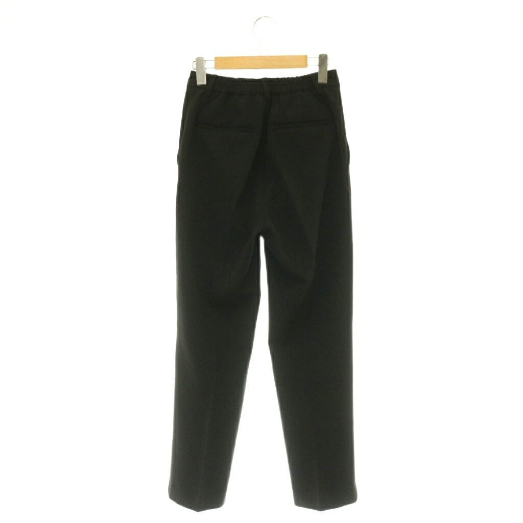 【中古】ミラオーウェン Mila Owen 24AW センタープレステーパードパンツ スラックス 0 ブラック /MY ■OS レディース 【ベクトル 古着】 260613 auc-vector-21031742 ブランド古着の買取販売ベクトル サンプル画像2
