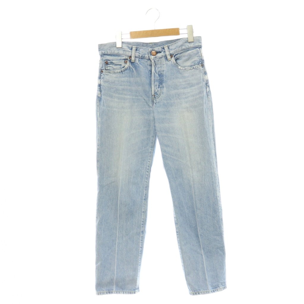 [Used] RED CARD Eliza Denim Pants Jeans Tapered Button Fly 24 Light Indigo /HK ■OS Women's [Vector Used Clothing] 260616